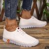 New Casual Single Shoes Women's Tendon Soft Sole Hand-stitched Women's Shoes