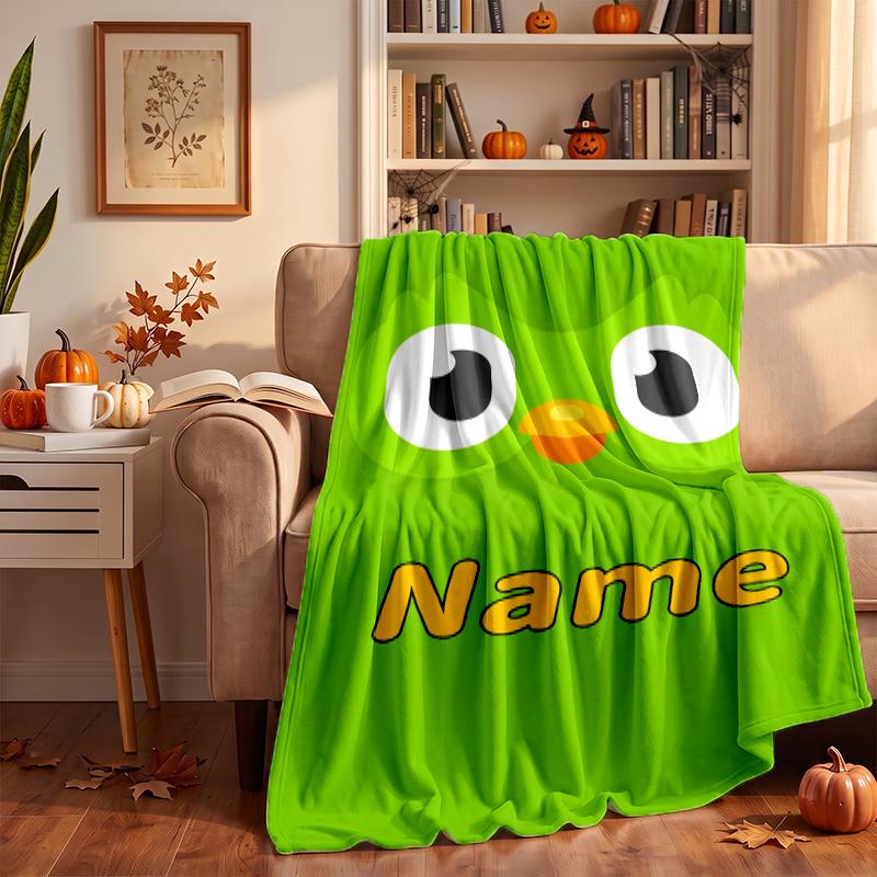 doulingo Custom Flannel Blankets Soft Warm Cozy Throws for Home Decor Holiday Gifts