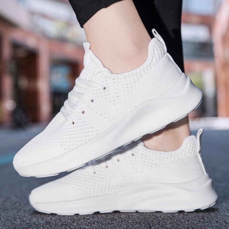 Damyuan Lightweight Men Running Sneakers Walking Red Casual Non-slip Sprots Trainer Comfortable Running Shoes Zapatillas Hombre