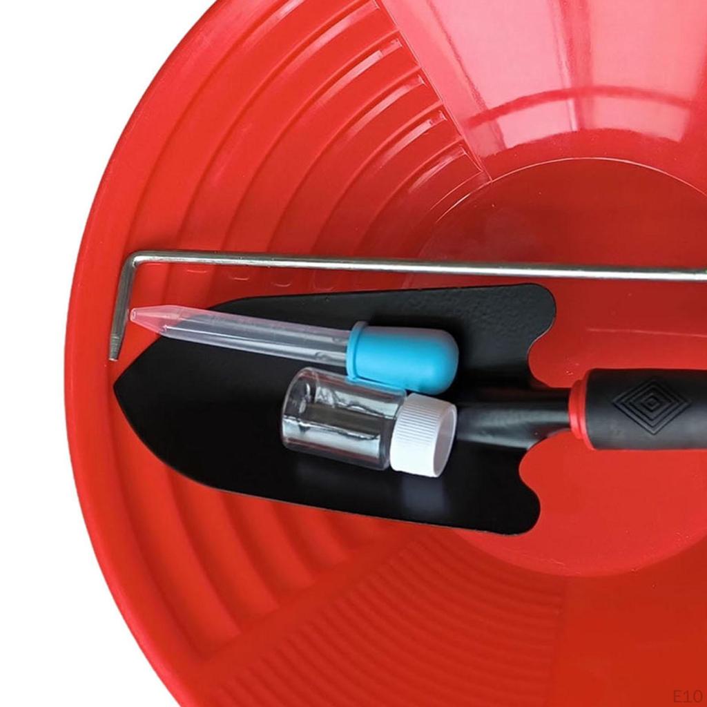 15 Inch Gold Panning Pan Collection Tool Beginners Outdoor Portable Surging Waters