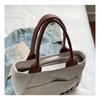 Retro Canvas Tote Bag Women's Handheld Commuter Bag Simple Casual Canvas Purse Durable Canvas Bag Perfect For Work And Daily Use