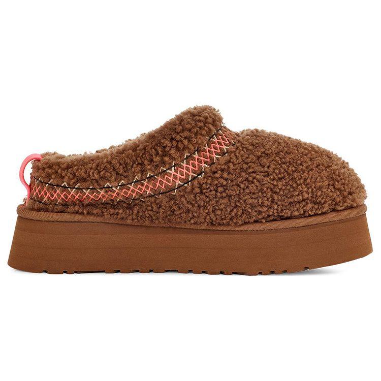 UGG Tazz Braid Slipper Hardwood Women Sneakers Brown 1143976-HWD