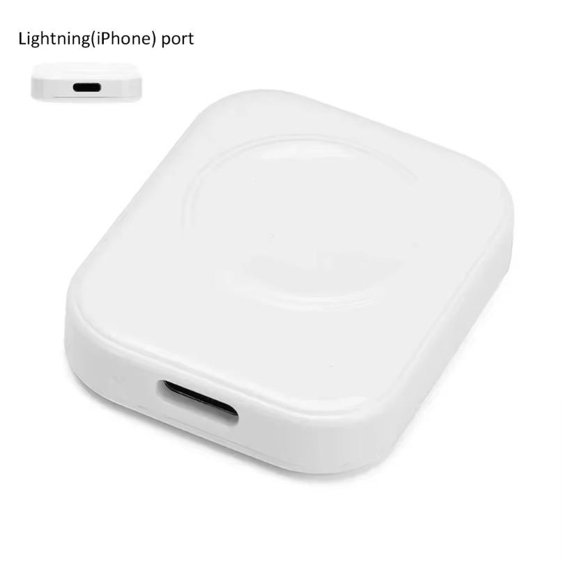 Magnetic Wireless Fast Charger For iWatch Series 9 8 7 6 5 SE Type C Portable Convert Charger Compatible With Series 3 2 1