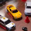 MAV2  Whoosh 1:43 Mini High Speed Drift 4wd Led Racing Car For Mazda Rx7 Subaru Kids Remote Control Car Model Toy Ges