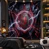 Wall Hanging Tapestry AC Milan Print Cloth for Living Room Bedroom Home Decor