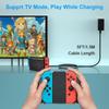 Charger for Nintendo Switch/OLED/Lite, Support Switch TV Dock Mode, 15V 2.6A Fast Charging Adapter with 5FT Charger Cable