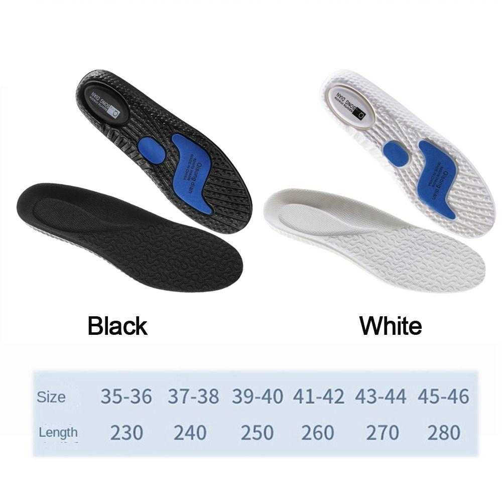 Sports Cushion Sole Shock Absorption Orthopedic Insoles Shoe Pads EVA Insoles Running Insoles