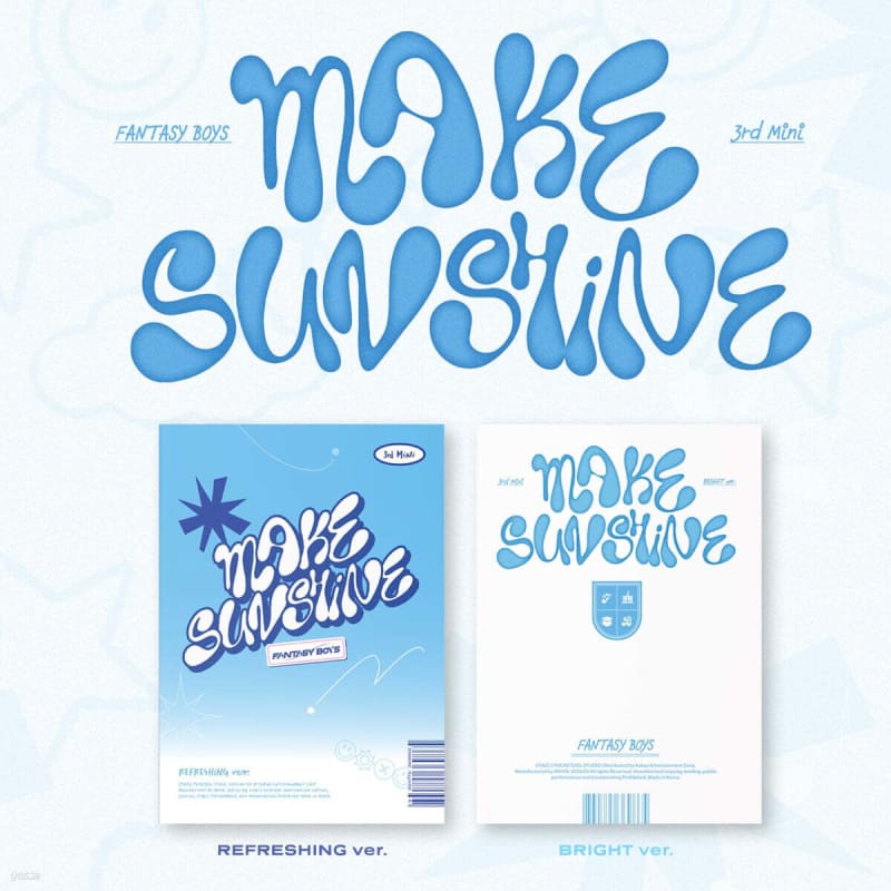 

FANTASY BOYS - 3rd MINI ALBUM : MAKE SUNSHINE [1 out of 2 randomly sent]