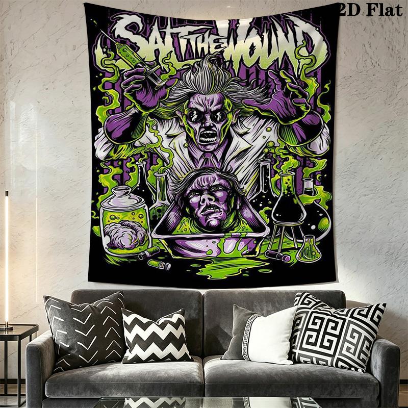 Versatile horror movie theme Pattern Home Decor Tapestry, Wall Hanging, Decorative RV Wall Cloth.ZGT0914169