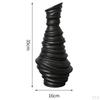 Keramik Blumenvase, Abstrakte Moderne Dekorative Vasen für Tischaufsätze Vase