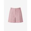 Cc Collect Multi Tweed Shorts  C261msa021 