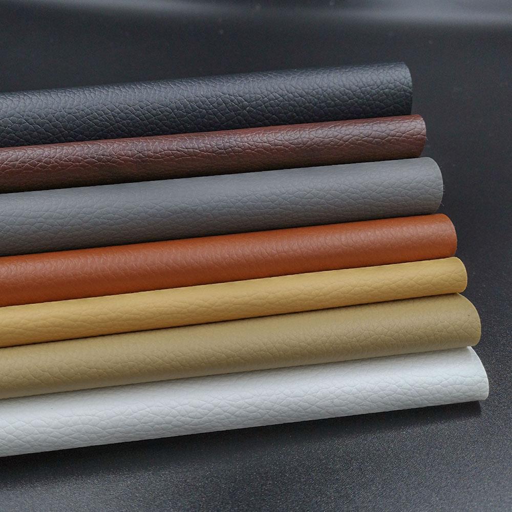 7Pcs Color A4 Litchi PU Leather Fabric Waterproof DIY Material for Sofa Repair Car Seat Bag Sewing Doll Clothing Festival Decor