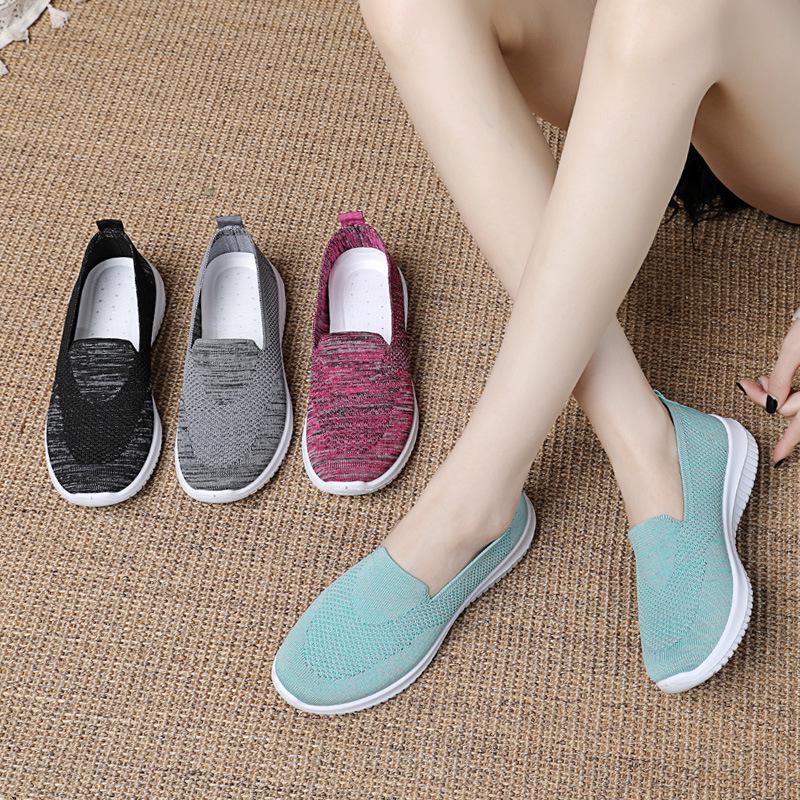 Women's Comfortable Old Beijing Cloth Shoes, Spring 2026 Arrival - Breathable Soft Sole for Seniors