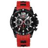 [MINIFOCUS] Montre-bracelet Chronographe en Silicone pour Homme MINIFOCUS MF0349G04