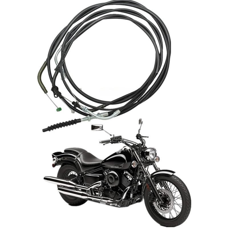 

Для Yamaha Dragstar DS 400 650 V-Star XVS XVS400 XVS650 Аксессуары для мотоцикла Удлиненные тросы газа Линия Трос сцепления