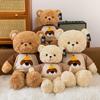 Creative New Sweater Teddy Bear Plush Toy Children's Sleeping Pillow Coke Bear Girl Birthday Gift