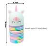 Straight/Folding Unicorn Pen Case Large Capacity Pen Holder  for Students