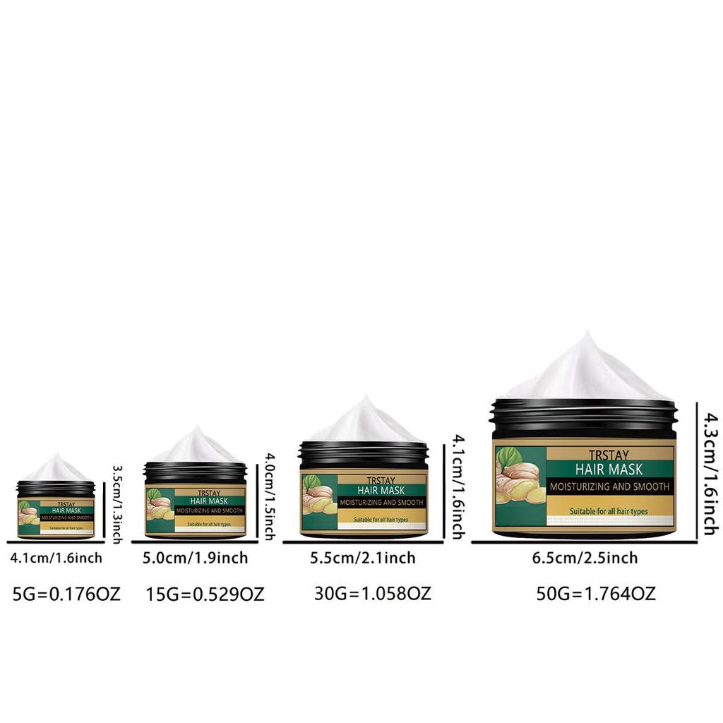 Intensely Moisturizing Hair Mask and Hair Oil To Care for Damaged Hair To Keep Hair Smooth, Luxurious and Healthy