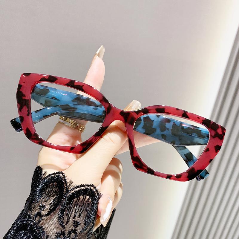 New in Cat Eye Optical Glasses Women Myopia Prescription Glasses Hyperopia Reading Glasses Anti Blue Light Computer