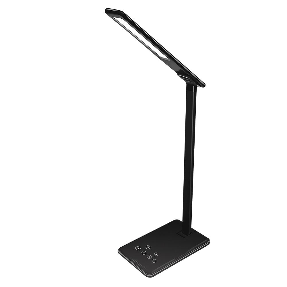 Modern Aluminum CE RoHS Certified Desk Reading Lamp with LED Flexible Arm Light 5W Dimmable USB DC Power Charger