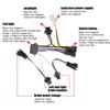 Luce Freno Posteriore LED per E-bike Luce di Frenata ad Alta Luminosità Risparmio Energetico Installazione Facile per Bicicletta Elettrica 24V 36V 48V