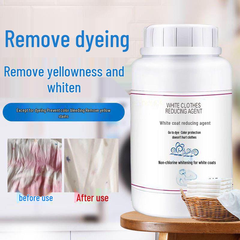 Restore Bleach: Whitening Powder for Yellowed Clothes, Dye Transfer & Whitening Treatment