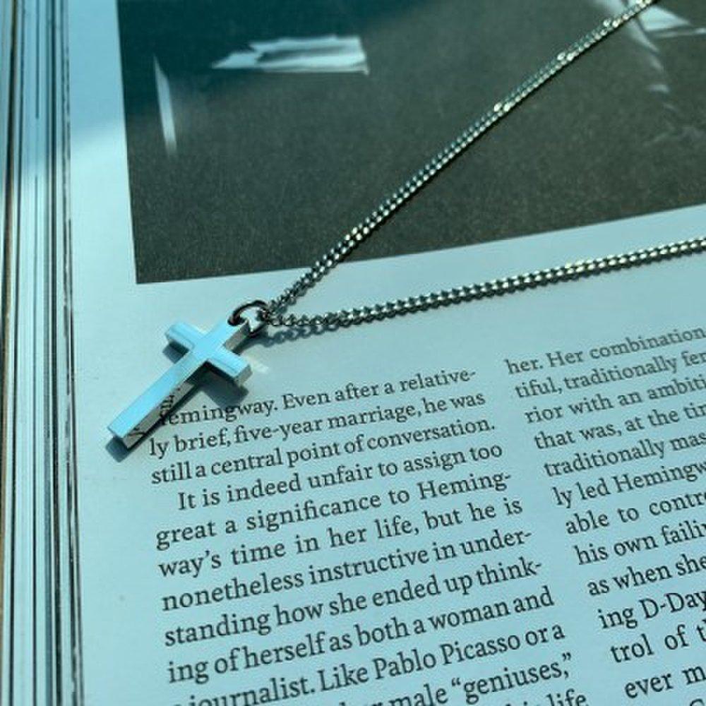 Men's Necklace Cross Pendant Surgical Steel Betcha Cross