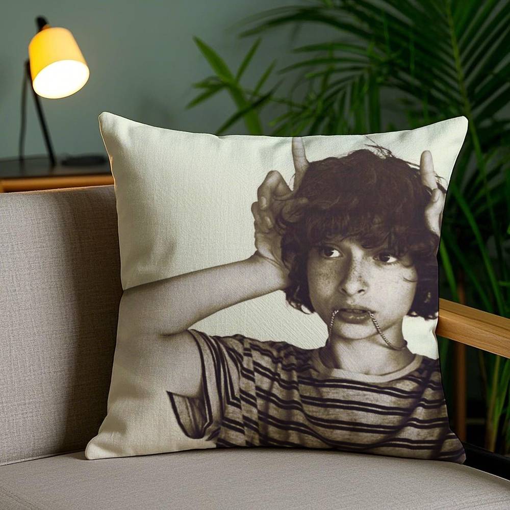 F-finn Wol-lfhard Pillow Case Anti-dustmite Invisible zipper Sofa Bed