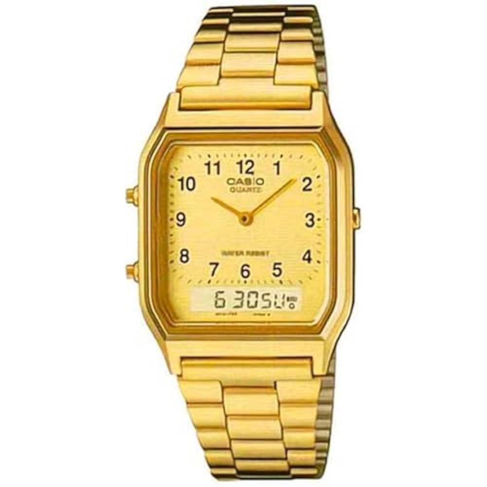 Casio Men E-Data-Bank Analog-Digital Casual Quartz Watch Overseas Shipment AQ-230GA-9B