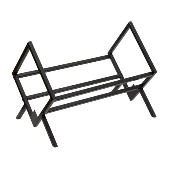 Vinyl Record Storage Rack Heavy Duty Metal Home Office Multi-purpose Matte Black Book Magazines Files Albums Vinyl Record Holder Organizer Stand