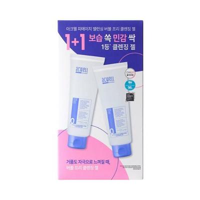 PH Balancing Bubble Free Cleansing Gel Double Plan (160ml+160ml)