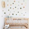 3PCS Coloreful Dots Removable Waterproof Wall Stickers for Kids Room Children's Room Decor Bedroom Living Room Home Decoration