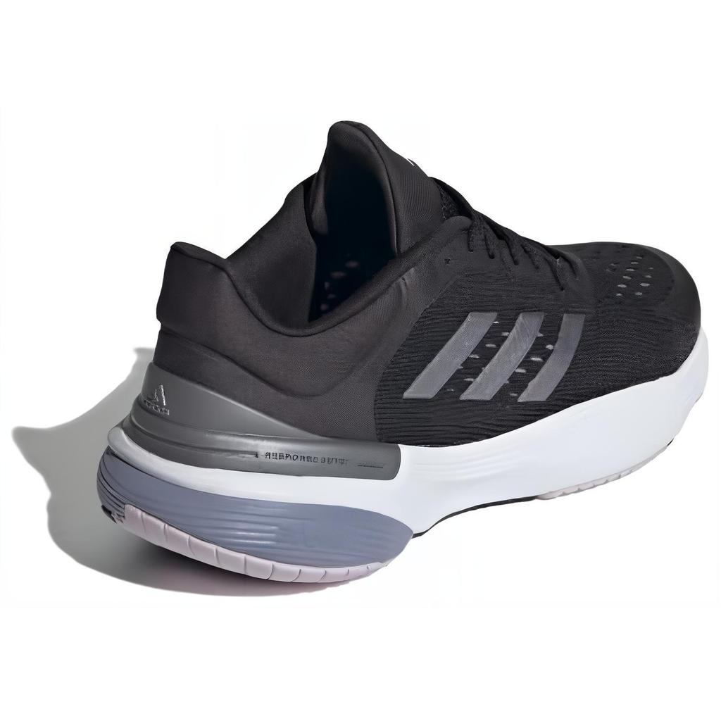 Adidas Response Super 3.0 Comfortable Low top Running Shoes Women's Black Gray IG0328