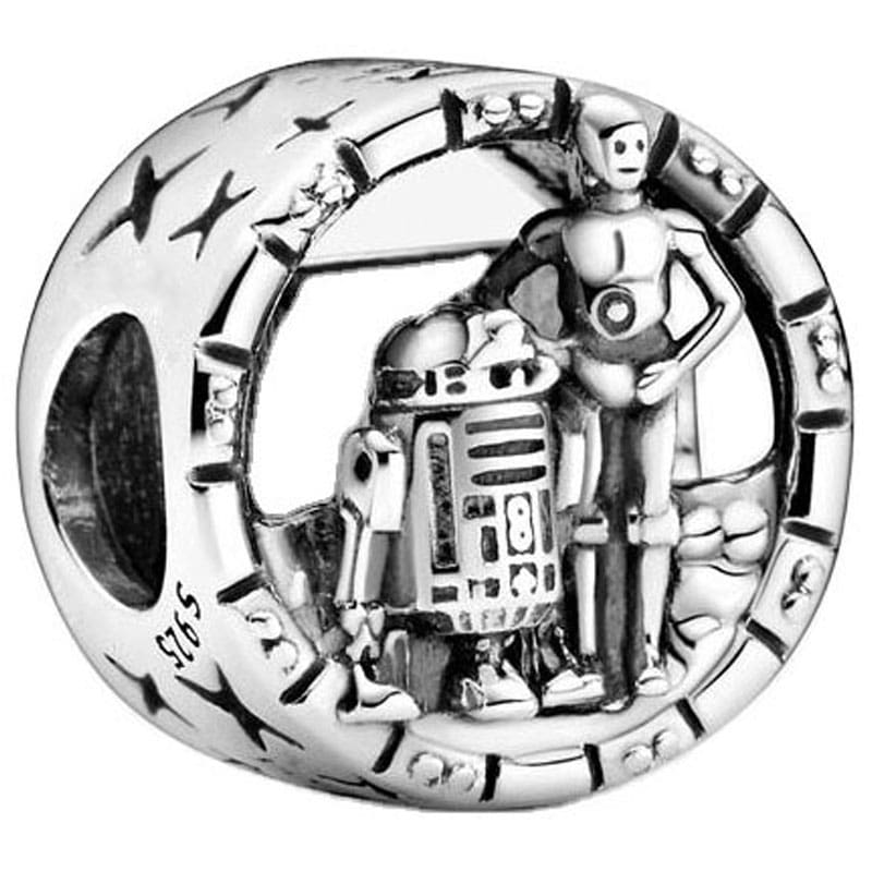 Prívesky pre Pandora STAR WARS Prívesok na náramok Striebro S925 gray
