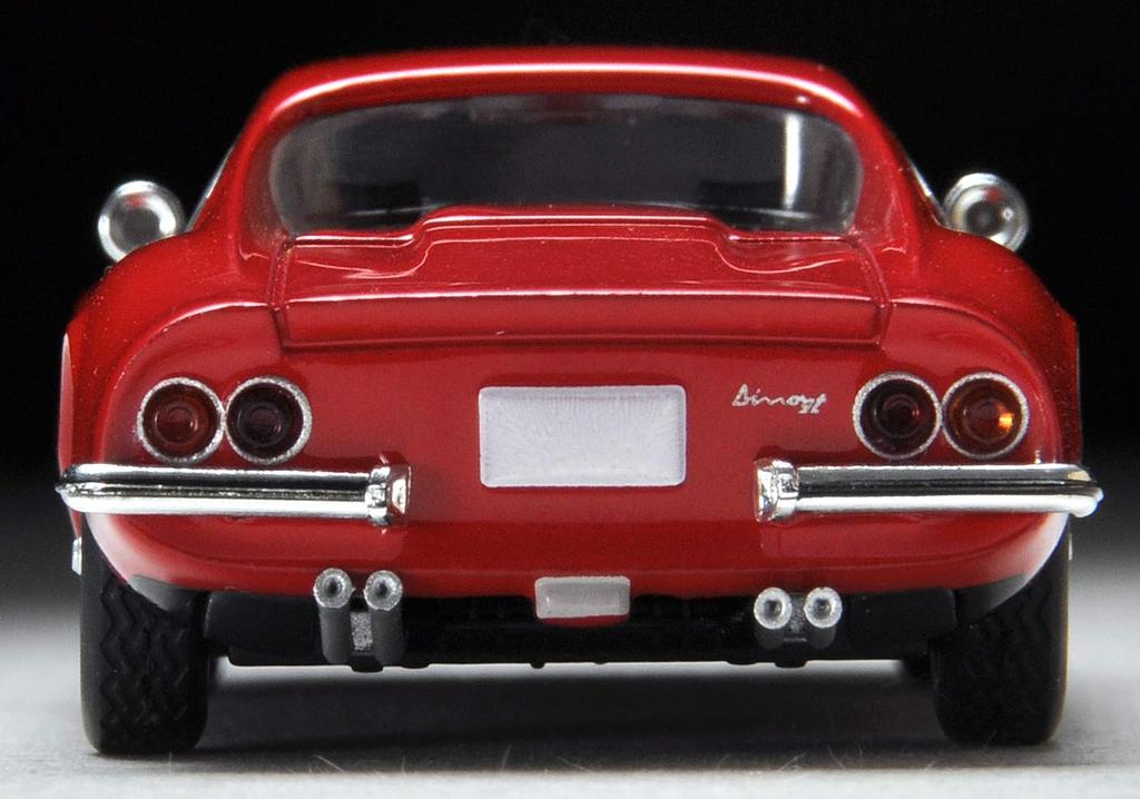 Tomica Limited Vintage TLV Dino 246gt Red Finished Product 1/64