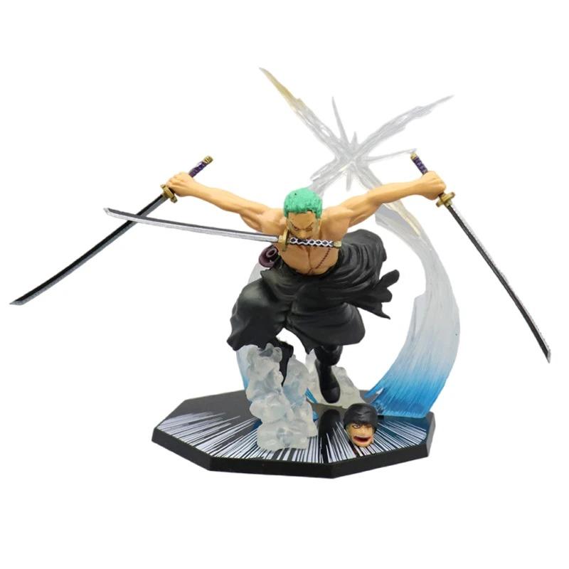 Anime One Piece Action Figure Roronoa Zoro Three-Blade Sa-Maximum Manga Anime Figures Statue Collection Model Playthings Designed For Children
