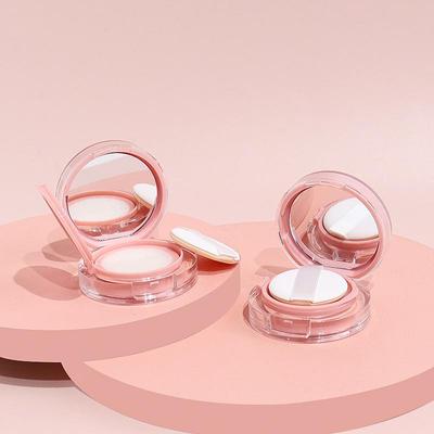 Mini Luchtkussen Doe-het-zelf Doos Leeg Poederdoosje Met Spiegel Bb Cream Cosmetische Container Met Spons Foundation Make-up Etui Huidverzorging