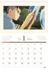 Studio Ghibli 2026 Kunst-Rahmenkalender 60x42cm 36 Blatt