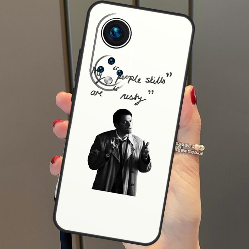 Angel Castiel Supernatural Case For Honor X8b X9b 90 70 50 Magic 5 Pro Magic 6 Lite X6 X7 X8 X9 X6a X7a X8a X9a Cover