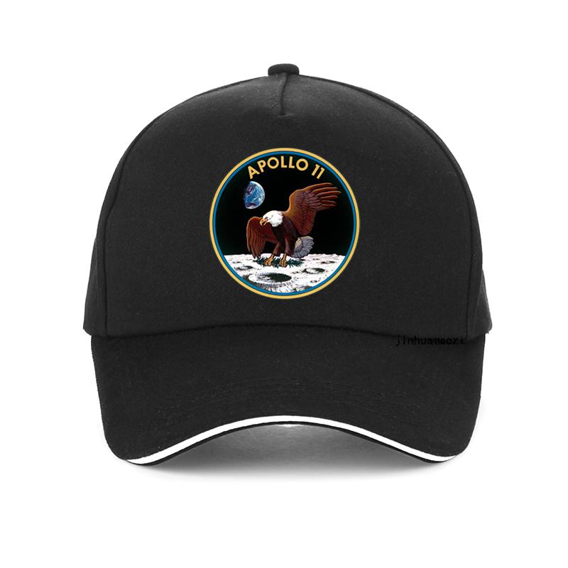 Usa Apollo 11 50Th Anniversary Moon Landing Print Baseball Cap Unisex Cool Summer Adjustable Dad Hat Snapback Hats