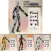Versatile Jointed Figurine Stress Relief Toy Perfect For Creative Diy Enthusiasts