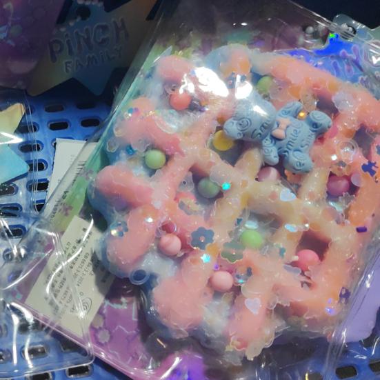 Іграшка Cat Paw Squeeze Toy Soft TPR Slow Rebound Stress Anxiely Relief Portable Kids Teens Adult Donut Waffle Squishes Sensory Fidget Toy