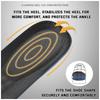 1Pair Leather Shoe Insoles for Feet Arch Support Orthopedic Insole Plantar Fasciitis Shoe Pads Shock-absorbing Cowhide Shoe Sole