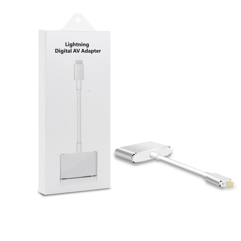 HDMI Adapter Cable AV HDTV for iPhone 7 8 X XS XR 11 12 13 14 SE Pro Max Plus