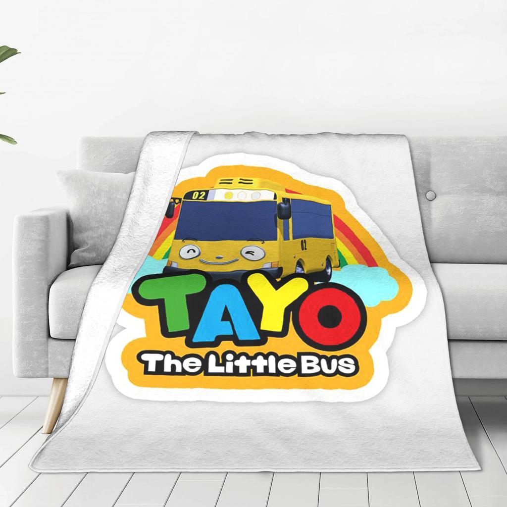 Coperta Busino Tayo Coperta Multi-funzione in Flanella per Divano Casa Camera da Letto Esterno Coperte Copriletto Piumino