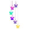 Powered Wind Light, Colorful LED Hanging for Garden Patio Balcony Outdoor Decor