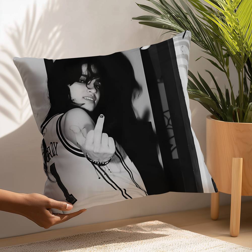 

Singer A-Aris A-Abdul Pillow Case Plush Fabric Soft Pillowcase Double Sided Print Cushion Cover Household Gifts 12x12Inch