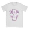 Elvira Dark Purple Bats and Coffin TShirt for Unisex Round Collar Short Sleeve T Shirts Big Size Clothing