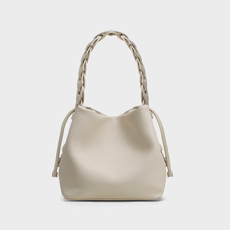 2025 New Women's Bag Fashion Versatile Autumn Winter Bucket Bag Handbag Basket Shoulder Crossbody Small Bag
