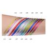 Kaleidos Automatischer Gel-Eyeliner Stift Wasserdicht Chameleon Farbe Langanhaltend Glitzer Metallisch Wasserdichter Augen-Liner Stift Make-up